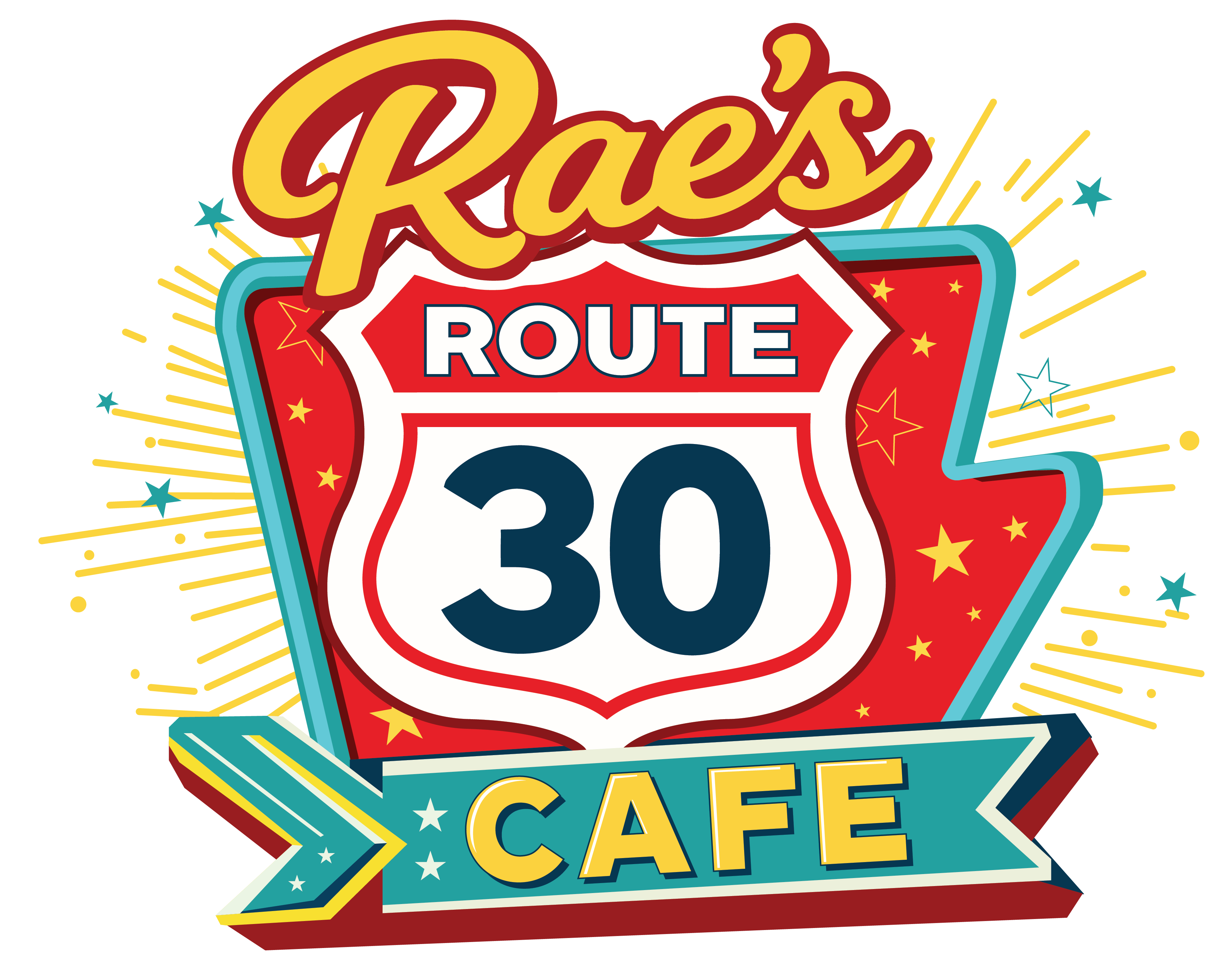 Rae's Route 30 Cafe Logo